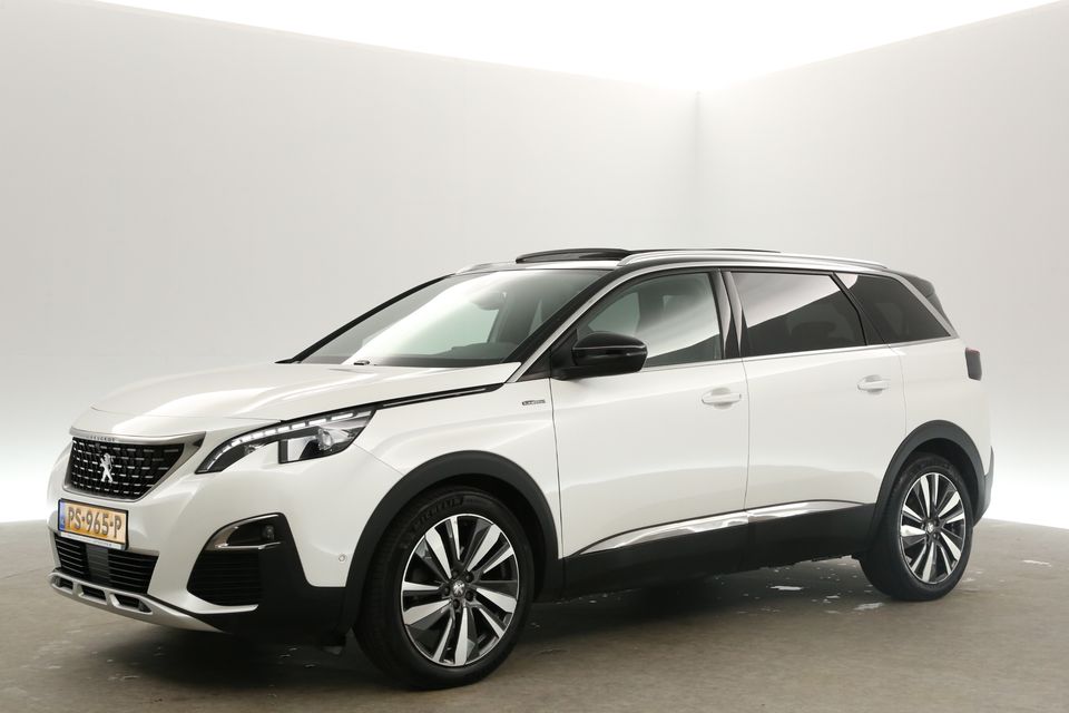 Peugeot 5008 1.6 e-THP GT-Line 165PK Automaat 7 Persoons Pano 360Camera Sfeer Clima Carplay LED Virtual Memory-Seats Massagestoel PDC 19"LMV