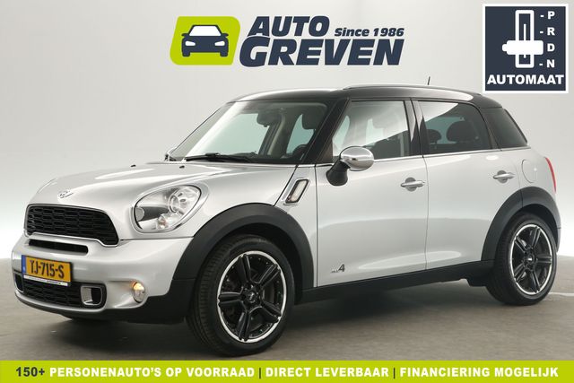 MINI Cooper S Countryman 1.6 ALL4 184PK Automaat Harman-Kardon Airco Cruise 18"LMV Leder LED PDC Elektrpakket