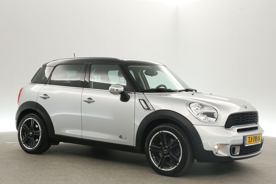 MINI Cooper S Countryman 1.6 ALL4 184PK Automaat Harman-Kardon Airco Cruise 18"LMV Leder LED PDC Elektrpakket