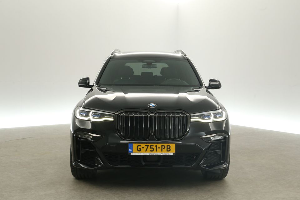 BMW X7 xDrive30d M-sport 266PK Automaat Pano 7 Persoons Sfeerverl. BMW-Laser 360Camera Bowers&Wilkins Clima Cruise Memory-Seats Head-up 21''LMV Virtual Navi