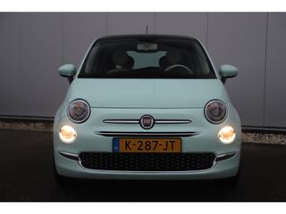 Fiat 500 1.0 Hybrid Lounge Mint Groen Panoramadak 16 inch LMV Radio Bluetooth Airco Cruise Control