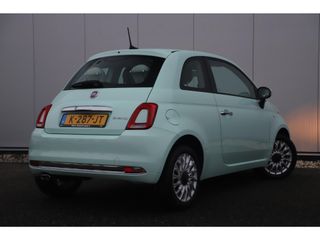 Fiat 500 1.0 Hybrid Lounge Mint Groen Panoramadak 16 inch LMV Radio Bluetooth Airco Cruise Control