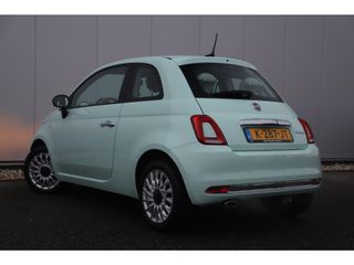 Fiat 500 1.0 Hybrid Lounge Mint Groen Panoramadak 16 inch LMV Radio Bluetooth Airco Cruise Control