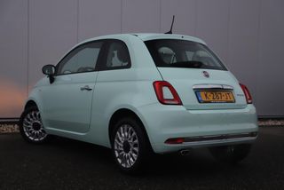 Fiat 500 1.0 Hybrid Lounge Mint Groen Panoramadak 16 inch LMV Radio Bluetooth Airco Cruise Control