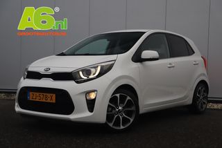 Kia Picanto 1.0 CVVT Design Edition Lederen Bekleding Navigatie Camera Clima Cruise Carplay Android 16 inch LMV