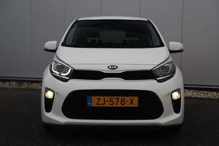 Kia Picanto 1.0 CVVT Design Edition Lederen Bekleding Navigatie Camera Clima Cruise Carplay Android 16 inch LMV