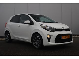 Kia Picanto 1.0 CVVT Design Edition Lederen Bekleding Navigatie Camera Clima Cruise Carplay Android 16 inch LMV