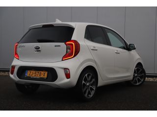 Kia Picanto 1.0 CVVT Design Edition Lederen Bekleding Navigatie Camera Clima Cruise Carplay Android 16 inch LMV