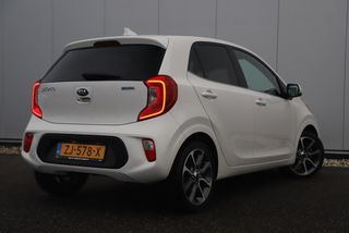 Kia Picanto 1.0 CVVT Design Edition Lederen Bekleding Navigatie Camera Clima Cruise Carplay Android 16 inch LMV