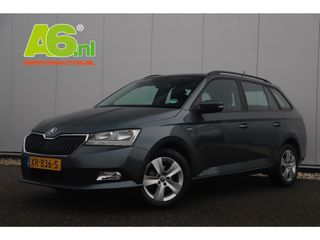 Škoda Fabia Combi 1.0 TSI Clever 95PK Trekhaak Navigatie Clima Cruise Carplay Android 16 inch LMV Parkeersensor