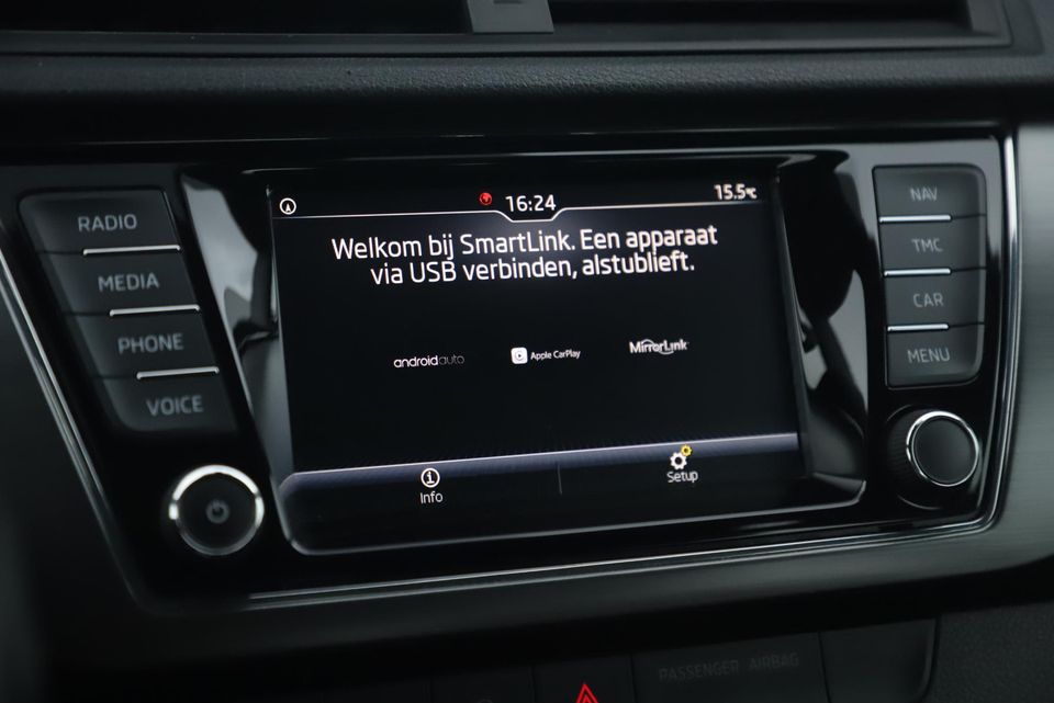 Škoda Fabia Combi 1.0 TSI Clever 95PK Trekhaak Navigatie Clima Cruise Carplay Android 16 inch LMV Parkeersensor