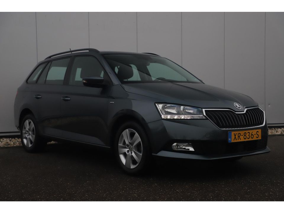 Škoda Fabia Combi 1.0 TSI Clever 95PK Trekhaak Navigatie Clima Cruise Carplay Android 16 inch LMV Parkeersensor