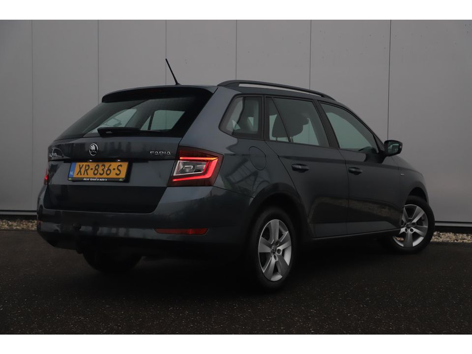 Škoda Fabia Combi 1.0 TSI Clever 95PK Trekhaak Navigatie Clima Cruise Carplay Android 16 inch LMV Parkeersensor