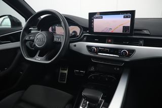 Audi A4 Avant 40 TFSI S Line Sport 190PK Facelift Panoramadak LED Matrix 19 inch Virtual Cockpit Half Leder Sfeerverlichting Navigatie Camera Clima Adaptive Cruise Lane Assist