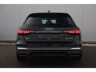 Audi A4 Avant 40 TFSI S Line Sport 190PK Facelift Panoramadak LED Matrix 19 inch Virtual Cockpit Half Leder Sfeerverlichting Navigatie Camera Clima Adaptive Cruise Lane Assist