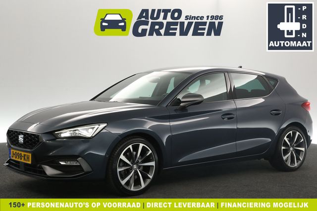 SEAT Leon 1.5 eTSI FR 163PK Automaat Sfeerverl. Carplay Camera Virtual LED Clima Cruise Navi DSG PDC 18''LMV