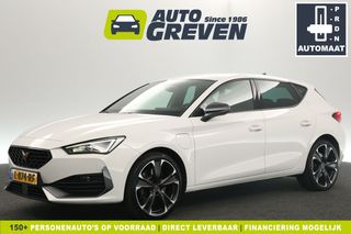 CUPRA Leon 1.4 e-Hybrid 260PK Automaat Sfeerverl. Clima Cruise Carplay LED Navi Virtual 19"LMV