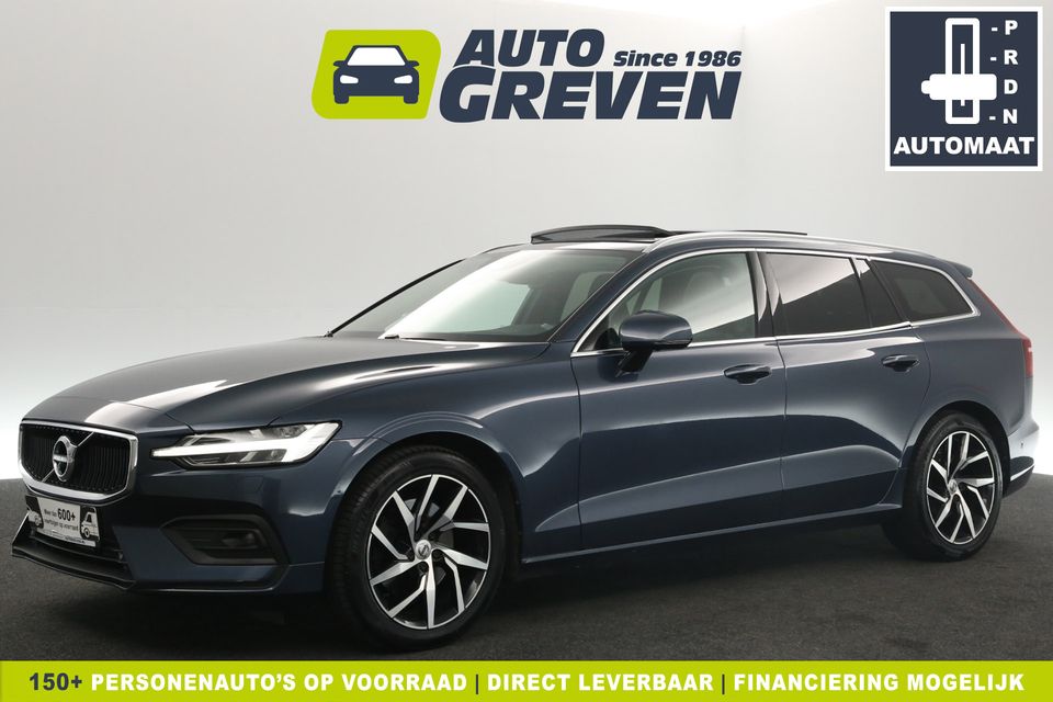 Volvo V60 2.0 T4 R-Design 191PK Automaat Pano Harman-Kardon Camera Sfeerverl. Clima Cruise Carplay LED Virtual Navi PDC Head-up 18"LMV Leder