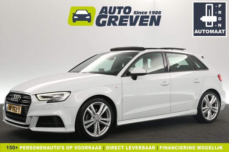 Audi A3 35 TFSI S-line 150PK Automaat Pano Clima Cruise Virtual LED Navi 18"LMV