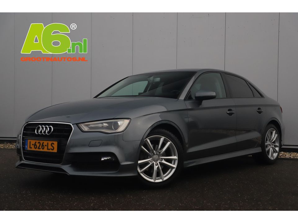 Audi A3 Limousine 1.4 TFSI S Line Xenon Klep Uitlaat Navigatie Bluetooth Clima Cruise Parkeersensor 17 inch LMV