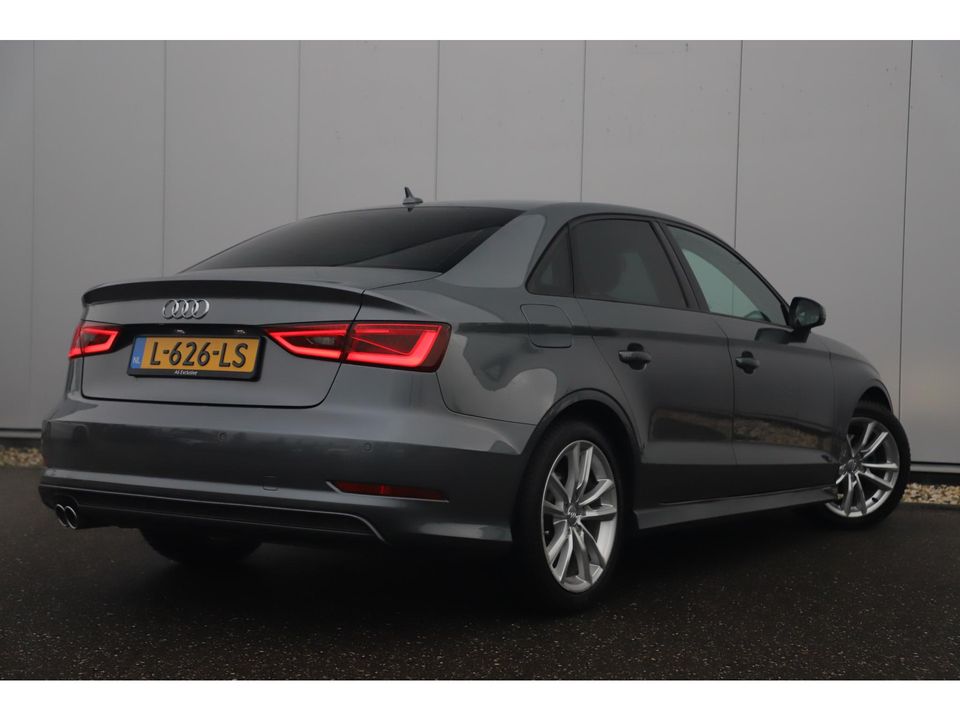 Audi A3 Limousine 1.4 TFSI S Line Xenon Klep Uitlaat Navigatie Bluetooth Clima Cruise Parkeersensor 17 inch LMV