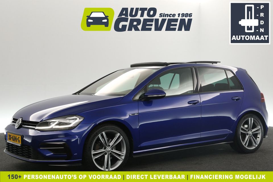 Volkswagen Golf 1.5 TSI 150PK R-Line | Lapiz Blue | Automaat | Pano Carplay LED Clima Cruise Virtual DSG Navi PDC 18''LMV