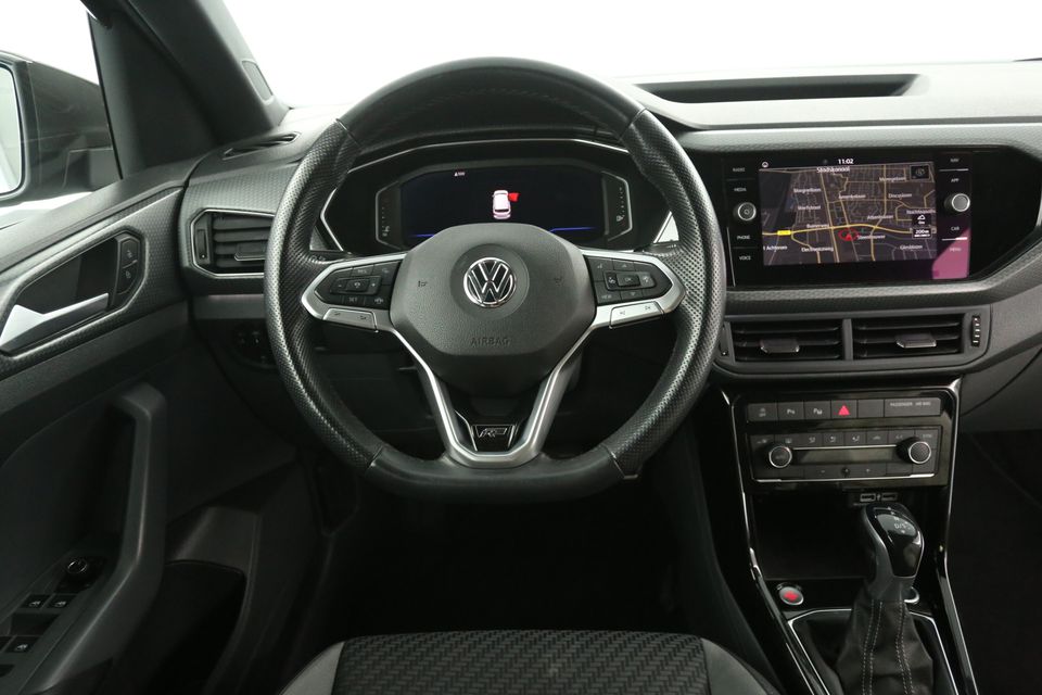 Volkswagen T-Cross 1.0 TSI R-line Automaat Camera Clima ACC Carplay DSG Virtual LED Navi 18''LMV