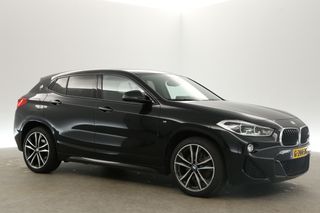 BMW X2 sDrive20i M-Sport 192PK Automaat Sfeerverl. Camera Clima LED 19"LMV Navi PDC Leder Stoelverwarming