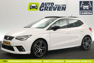 SEAT Ibiza 1.0 TSI FR Pano Camera Sfeerverl. Carplay 18"LMV Clima Cruisecontrol LED Navi PDC