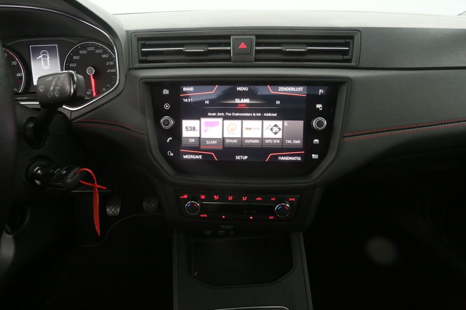 SEAT Ibiza 1.0 TSI FR Pano Camera Sfeerverl. Carplay 18"LMV Clima Cruisecontrol LED Navi PDC