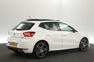 SEAT Ibiza 1.0 TSI FR Pano Camera Sfeerverl. Carplay 18"LMV Clima Cruisecontrol LED Navi PDC