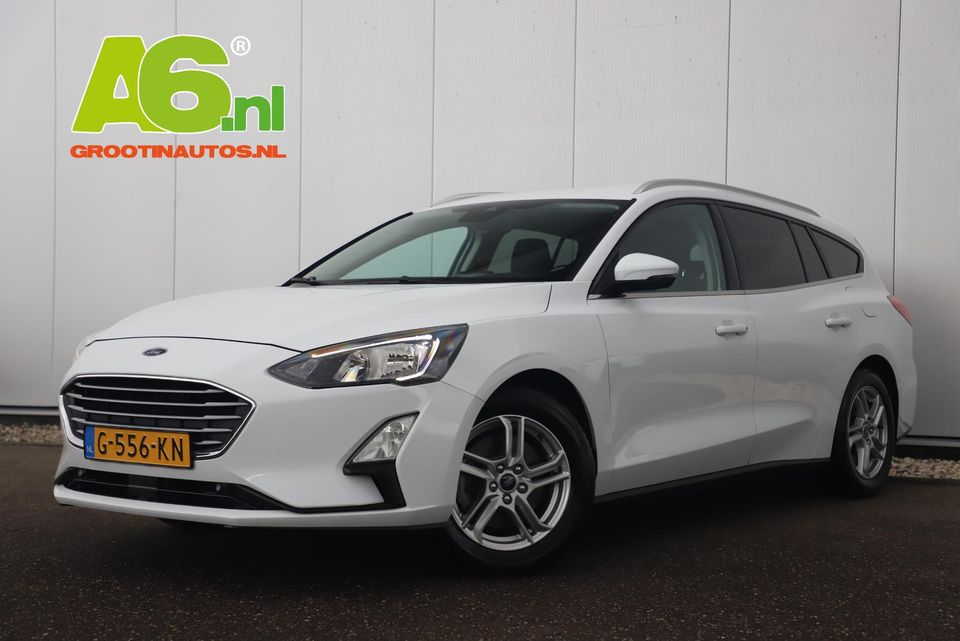 Ford FOCUS Wagon 1.0 EcoBoost Trend Edition Business Trekhaak 16 inch LMV Navigatie Airco Cruise Lane Assist Parkeersensors Getint Glas