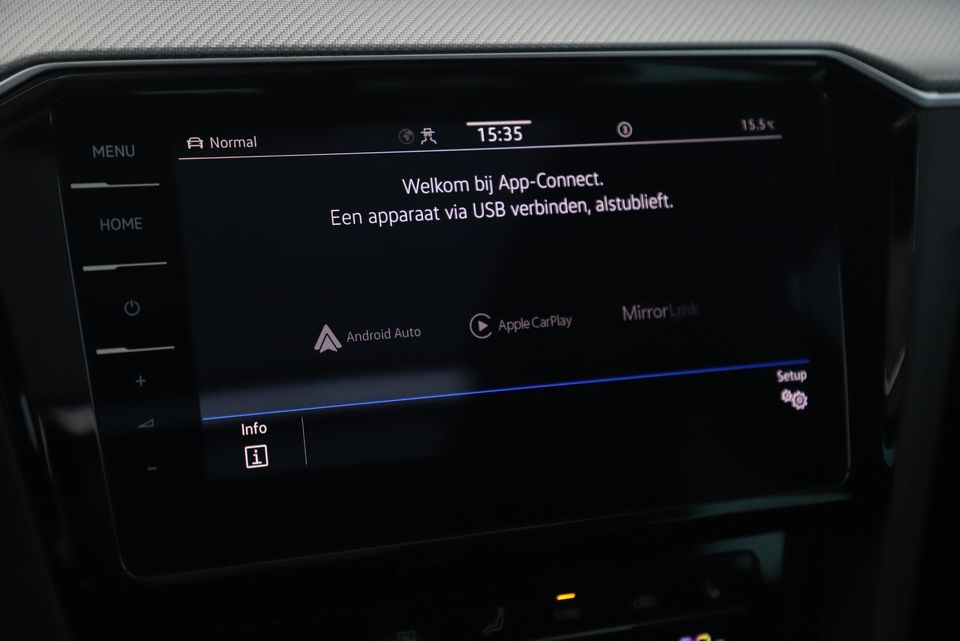 Volkswagen Passat Variant 1.5 TSI 2X R-Line 150PK DSG Automaat Panoramadak Nappa Leder Full LED Keyless 18 inch LMV Adaptive Cruise Lane Assist Navigatie Camera Carplay Android PDC Dealer Onderhouden!