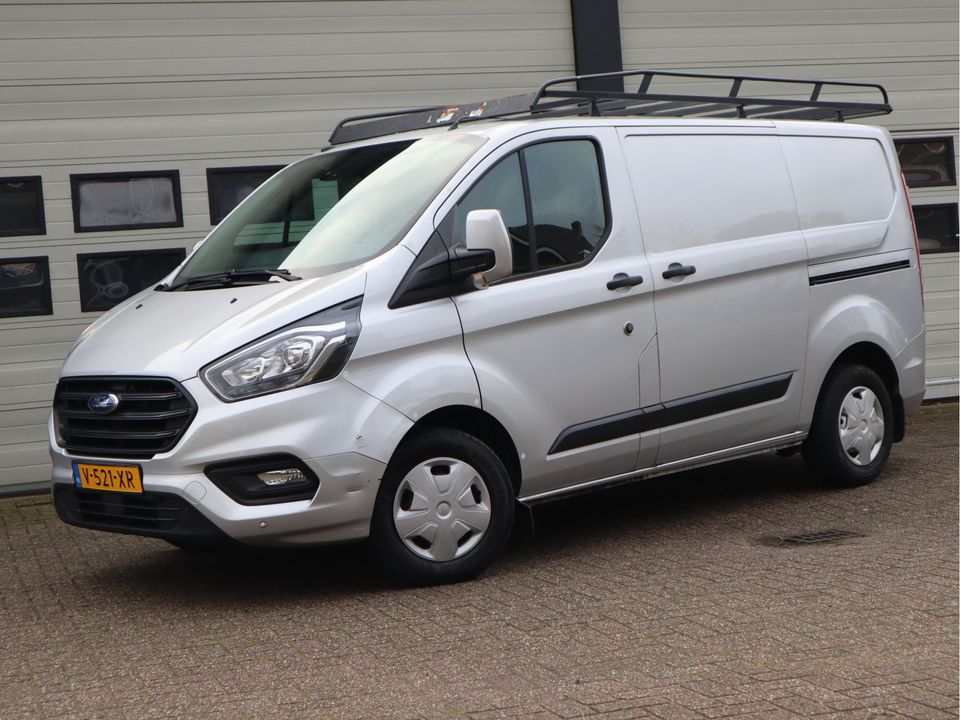 Ford Transit Custom 2.0 TDCI 131pk Euro 6 - Schuifdr. L+R - Trekhaak - Imperiaal - Navi