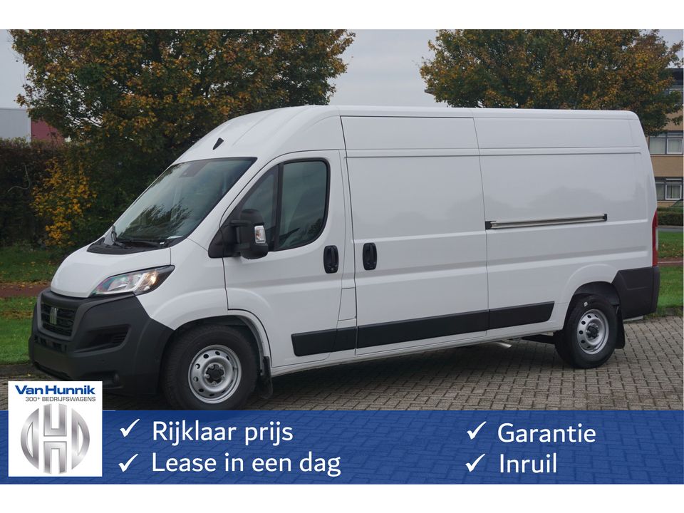 Fiat Ducato 35 2.2 140PK L3H2 Automaat Climate, Navi, ACC, Camera, Stoel-Stoel, 2x Schuifdeur!! NR. 442