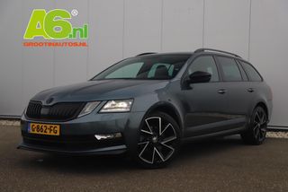 Škoda Octavia Combi 1.0 TSI Sport Business Trekhaak 18 inch RS Sportstoelen Full LED Navigatie Camera Carplay Android Clima Cruise Parkeersensors