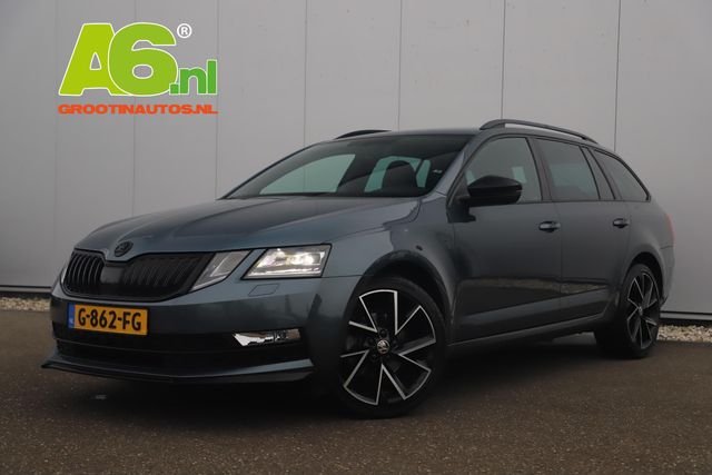 Škoda Octavia Combi 1.0 TSI Sport Business Trekhaak 18 inch RS Sportstoelen Full LED Navigatie Camera Carplay Android Clima Cruise Parkeersensors