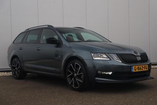 Škoda Octavia Combi 1.0 TSI Sport Business Trekhaak 18 inch RS Sportstoelen Full LED Navigatie Camera Carplay Android Clima Cruise Parkeersensors