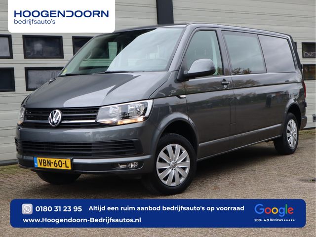 Volkswagen Transporter 2.0 TDI Euro 6 102 pk L2 Lang DC 5 Pers. - Navi - Cruise