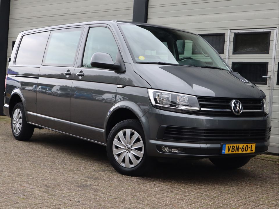 Volkswagen Transporter 2.0 TDI Euro 6 102 pk L2 Lang DC 5 Pers. - Navi - Cruise