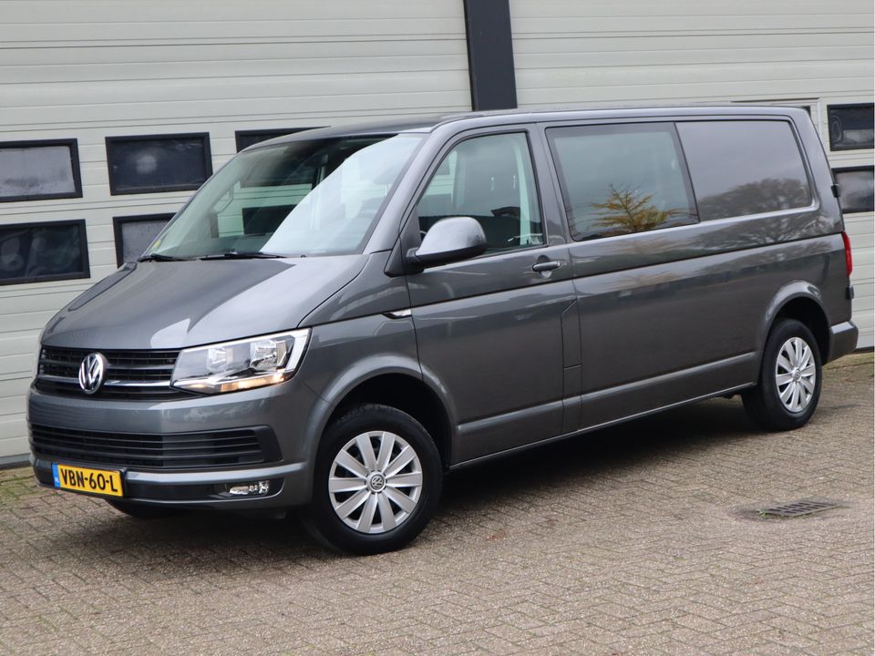 Volkswagen Transporter 2.0 TDI Euro 6 102 pk L2 Lang DC 5 Pers. - Navi - Cruise