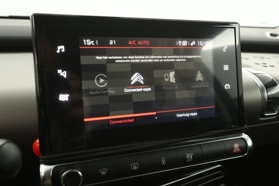 Citroën C4 Cactus 1.2 PureTech Clima Cruise Carplay PDC Navigatie LED 17"LMV