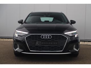 Audi A3 Sportback 30 TFSI S-Tronic Advanced edition Automaat Sportstoelen Virtual Cockpit Draadloos Carplay Android LED Matrix Adaptive Cruise Lane Assist Navigatie Parkeersensor S Line Look 18 inch Velgen All season