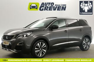 Peugeot 5008 1.2 PureTech GT-Line 7 Persoons Automaat Pano Clima Camera Carplay Cruise Sfeerverl. LED Navi Leder PDC Virtual 19"LMV