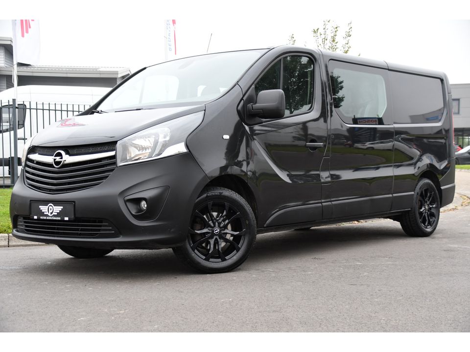 Opel Vivaro 1.6 CDTI L2H1 DC Black Edition Camera, Cruise, Sensoren, 95PK, NAVI, Airco, UNIEK!