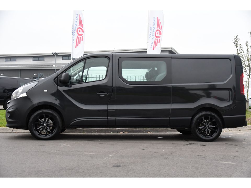 Opel Vivaro 1.6 CDTI L2H1 DC Black Edition Camera, Cruise, Sensoren, 95PK, NAVI, Airco, UNIEK!