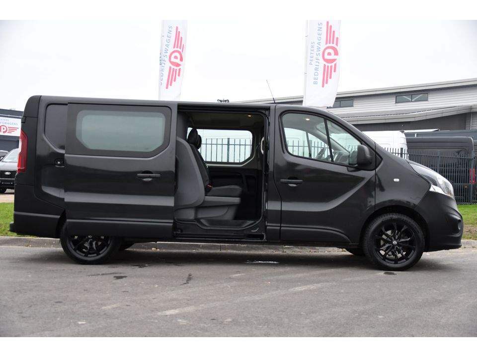 Opel Vivaro 1.6 CDTI L2H1 DC Black Edition Camera, Cruise, Sensoren, 95PK, NAVI, Airco, UNIEK!