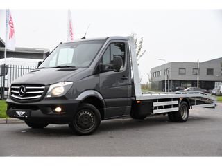 Mercedes-Benz Sprinter 519 3.0 CDI V6 Oprijwagen Cruise, Automaat, 3500KG Trekgewicht, 1200KG Laadgewicht, NAVI, 190PK, UNIEK!