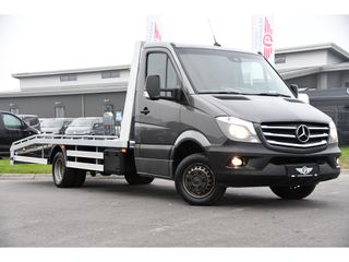 Mercedes-Benz Sprinter 519 3.0 CDI V6 Oprijwagen Cruise, Automaat, 3500KG Trekgewicht, 1200KG Laadgewicht, NAVI, 190PK, UNIEK!