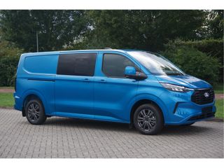 Ford Transit Custom 320L 170PK DC Limited AUT MY2024 Navi, ACC, Trekhaak, 360° Cam, 17" LM, 2x Schuifdeur!! NR. 248